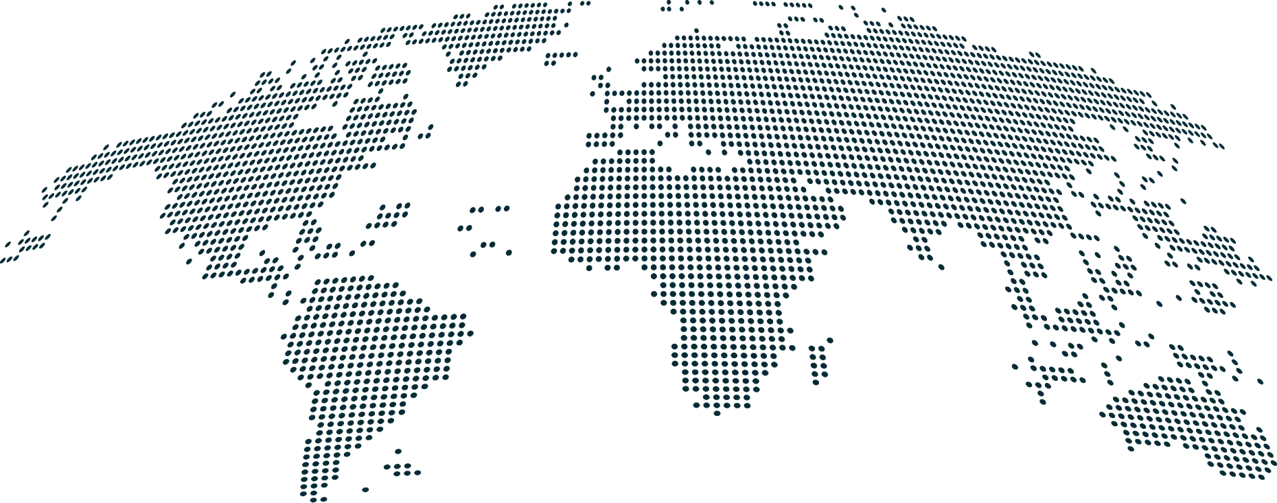 Mapa do mundo com a ligação entre o Brasil e Lisboa
